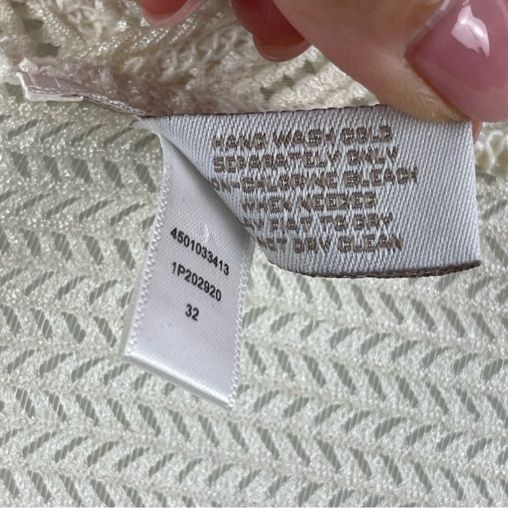 Chico's Cream Open-Front Women's Sweater Cardigan Sz 3 (XL) - Picture 7 of 7